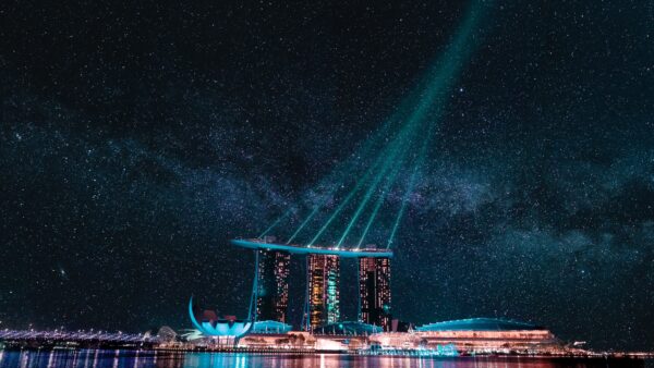 Wallpaper Bay, Sands, Singapore, Marina