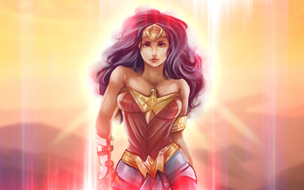 Wallpaper Artwork, Woman, Wonder