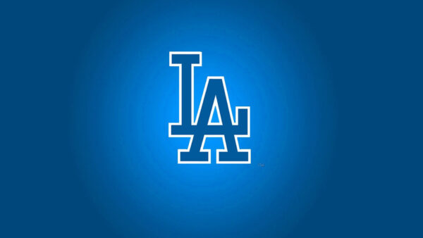 Wallpaper Letters, Desktop, Dodgers, Los, Angeles, With, Blue, Background
