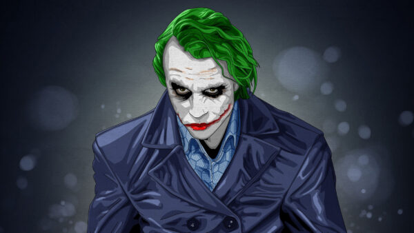 Wallpaper Green, Hair, With, Joker