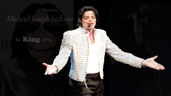 Wallpaper Jackson, Desktop, Singing, White, Wearing, Coat, Michael