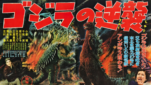 Wallpaper Desktop, Fire, Sides, Versus, Godzilla, Movies