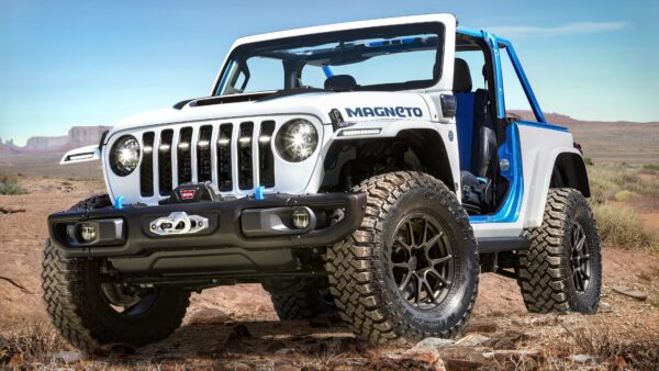 Wallpaper Cars, 2021, Magneto, Wrangler, Jeep