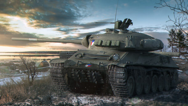 Wallpaper Tank, World, Background, With, Desktop, And, Sky, Black, Clouds, Blue, Tanks