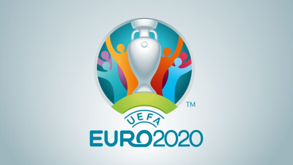 Wallpaper Blue, 2020, Light, UEFA, Background, Euro