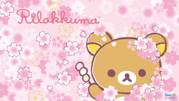 Wallpaper With, Kawaii, Flowers, Desktop