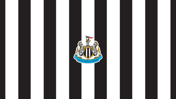 Wallpaper Lines, F.C, Newcastle, White, Logo, Soccer, United, Background, Emblem, Black