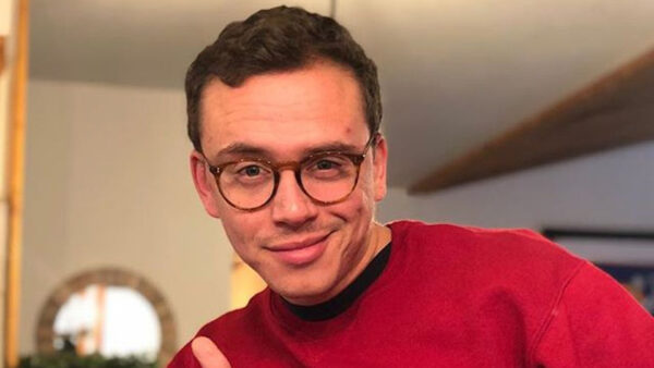 Wallpaper Wearing, Logic, Rapper, Red, Specs, T-Shirt, And
