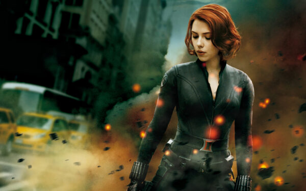 Wallpaper Black, Scarlett, Avengers, Widow, Johansson