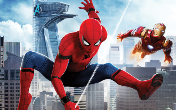 Wallpaper Iron, Spider, Man, Homecoming