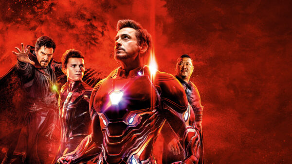 Wallpaper Endgame, Team, Man, Avengers, Iron