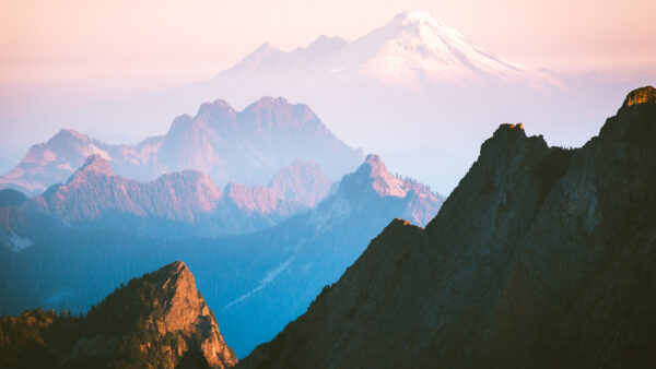 Wallpaper Range, Mountains, Cascade
