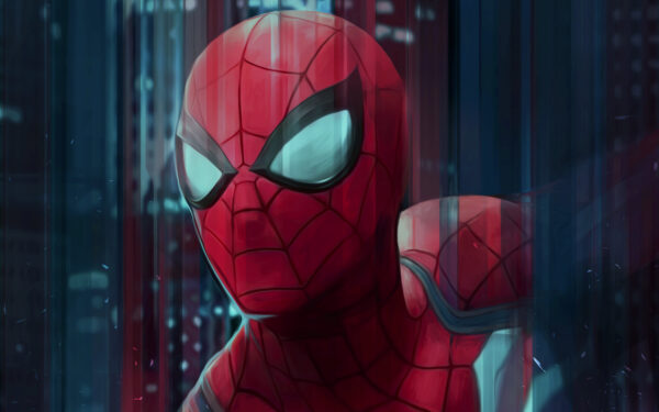 Wallpaper Spiderman, Artwork