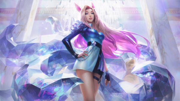 Wallpaper KDA, Games, Desktop, Ahri, League, Legends