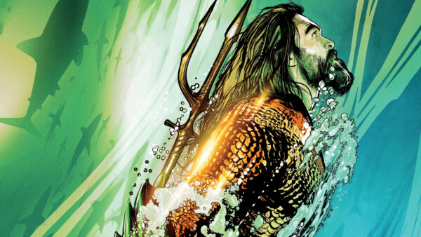 Wallpaper Aquaman, Artwork