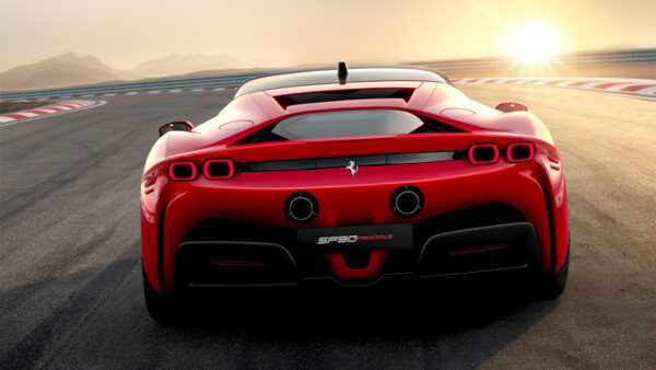 Wallpaper Ferrari, HYbrid, Supercar, SF90, Stradale, 2019