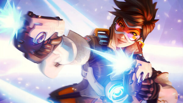 Wallpaper Artwork, Tracer, Overwatch