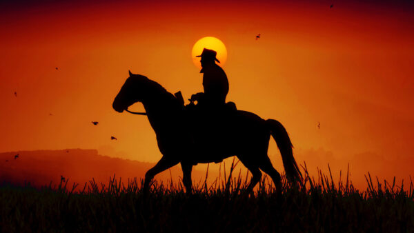 Wallpaper And, Red, Redemption, Desktop, Dead, Horse, Cowboy, Silhouette