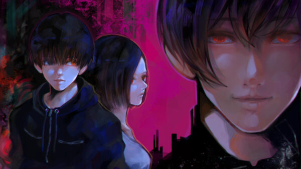 Wallpaper Red, Ghoul, Kirishima, Ken, Kaneki, Tokyo, Eyes, Desktop, Touka