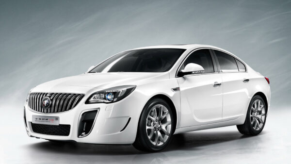 Wallpaper Luxury, White, Car, Sedan, Mid-Size, Cars, Regal, Buick