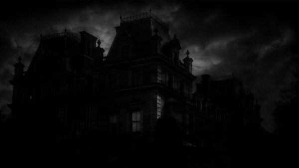 Wallpaper Mansion, Night, Movies, Dark, Haunted, Desktop