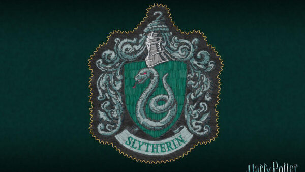 Wallpaper Forest, Logo, Green, Background, Slytherin, Desktop