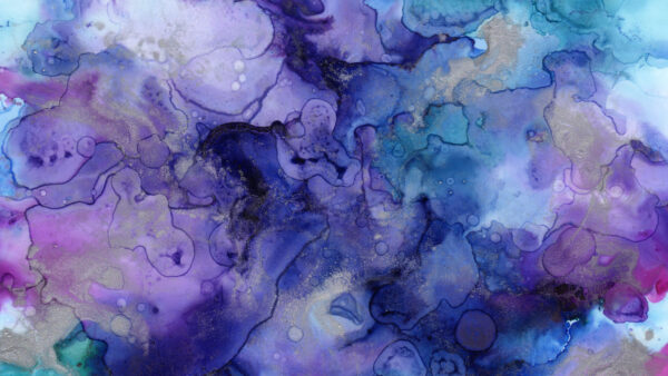 Wallpaper Abstract, Watercolor, Ink, Mobile, Paint, Desktop, Stains, Blue