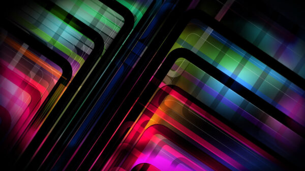 Wallpaper Pink, Design, Abstract, Blue, Black, Green, Lines