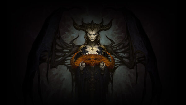 Wallpaper Desktop, Diablo, Horns, Lilith