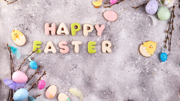 Wallpaper Easter, Background, Colorful, Happy