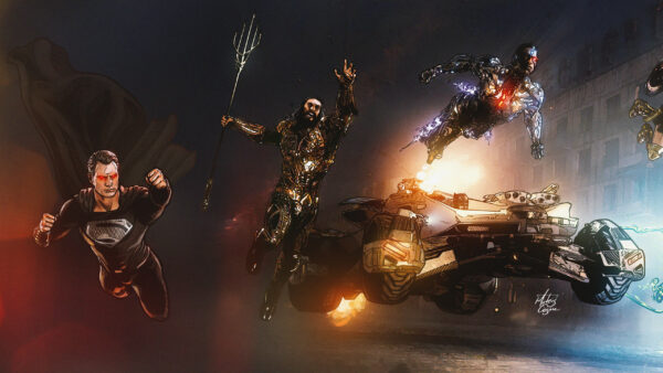 Wallpaper Justice, Art, Concept, League, Synder