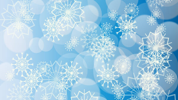 Wallpaper Snowflake, Artistic, Desktop, White