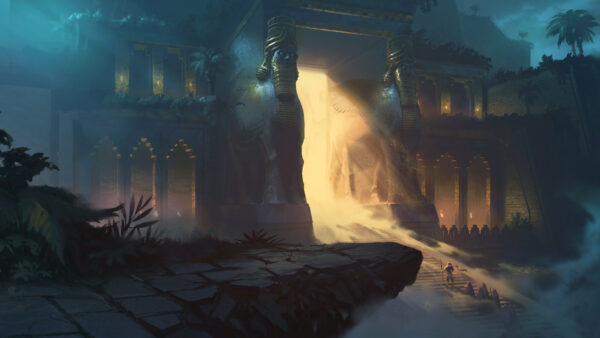 Wallpaper Gilgamesh, Smite