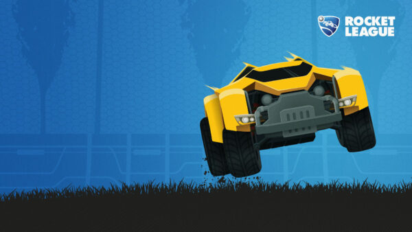 Wallpaper Vehicle, Yellow, League, Background, Blue, Steam, Games, Rocket