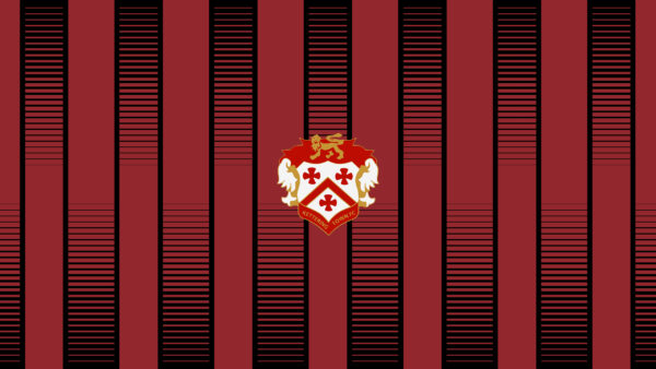 Wallpaper Black, Kettering, Emblem, Red, F.C, Town, Logo, Background, Lines, Soccer