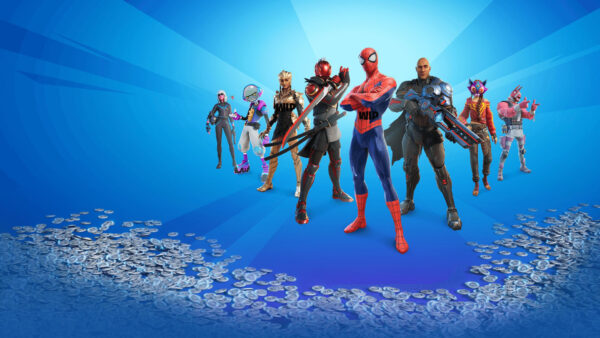 Wallpaper Spider-man, Johnson, Fortnite, Parker, Peter, Dwayne