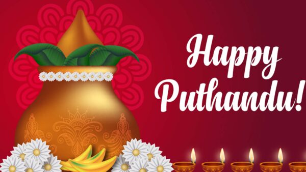 Wallpaper New, Tamil, Year, Greeting, Puthandu, Card, Happy