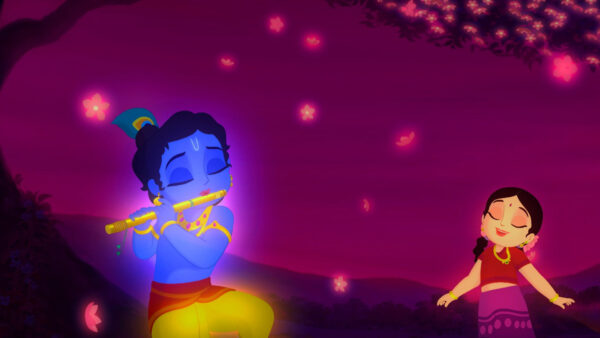 Wallpaper Animation, Krishna