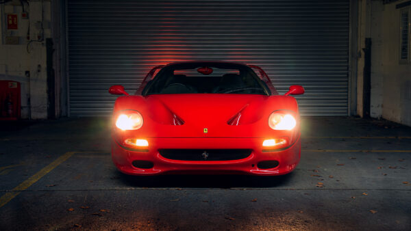 Wallpaper Ferrari, F50, Red, Cars