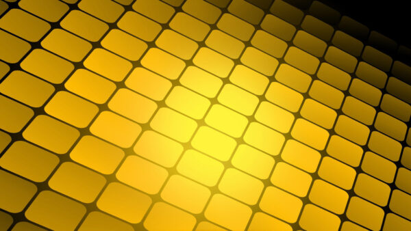 Wallpaper Cube, Geometric, Yellow, Lights, Shapes