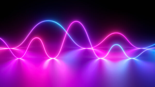 Wallpaper Waves, Neon