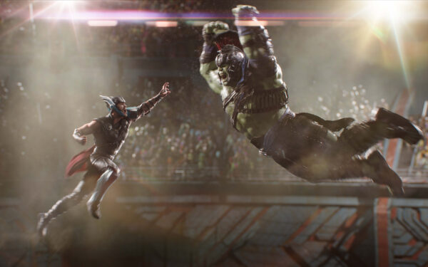 Wallpaper Thor, Hulk, Ragnarok