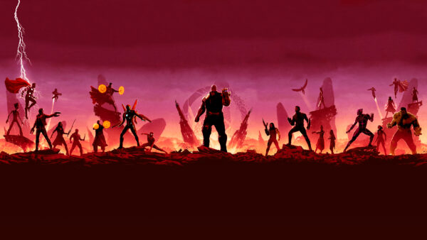 Wallpaper War, Avengers, Infinity, Superheroes