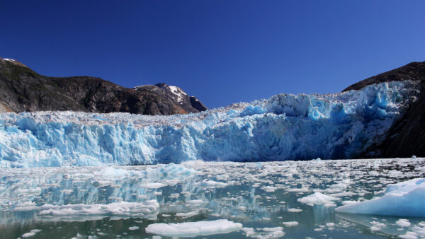 Wallpaper Nature, Glacier, Alaska, During, Daytime, Ice, Desktop, Bay, Mountain