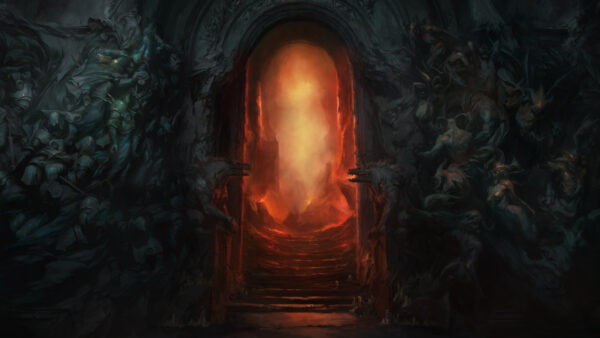 Wallpaper Entrance, Desktop, Cave, Diablo