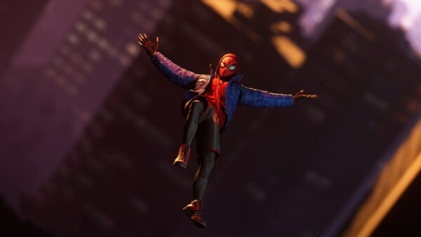 Wallpaper Flying, Morales, Desktop, Spider-man, Miles