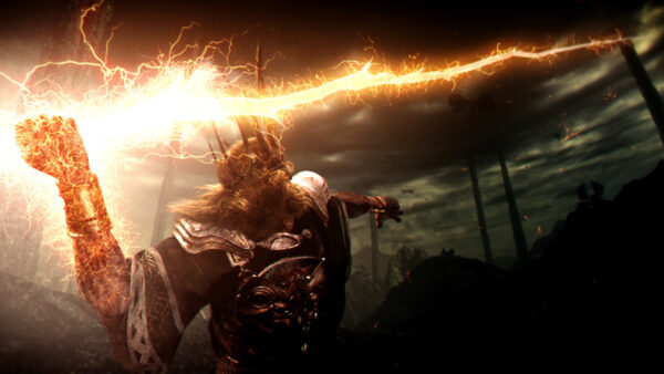 Wallpaper Black, Dark, Lightning, Souls, Games, Desktop, Knight, War