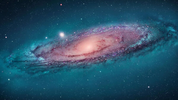 Wallpaper Sky, Blue, Space, Starry, Nebula, Galaxy