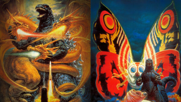 Wallpaper Ghidorah, King, Godzilla