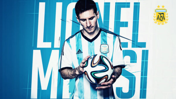 Wallpaper Messi, Wearing, Blue, Sports, Dress, White, Lionel, Argentina
